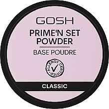 Matujący puder-baza do twarzy - Gosh Copenhagen Prime'n Set Powder — Zdjęcie N1