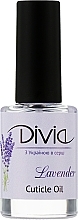 Kup Lawendowy olejek do skórek - Divia Cuticle Oil Lavender Di1633