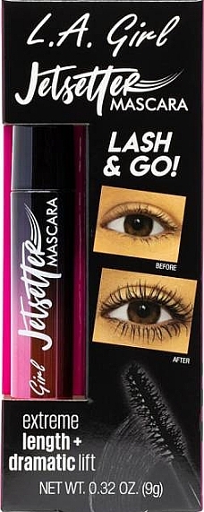 Tusz do rzęs - L.A. Girl Jetsetter Mascara — Zdjęcie N1