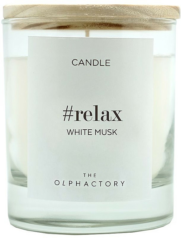 Świeca zapachowa Białe piżmo - Ambientair The Olphactory Relax White Musk — Zdjęcie N2