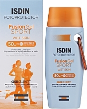 Żel przeciwsłoneczny SPF 50 - Isdin Fotoprotector Fusion Gel SPF50+ — Zdjęcie N2