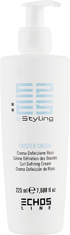 Krem do włosów kręconych - Echosline Styling Twister Cream