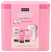 Zestaw do oczyszczania skóry wrażliwej - Sence Cleansing Face Set For Sensitive Skin — Zdjęcie N1