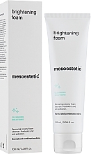 Pianka do mycia twarzy - Mesoestetic Cleansing Solutions Brightening Foam — Zdjęcie N2