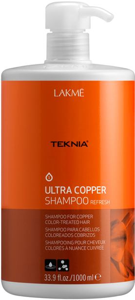 Teknia Copper Shampoo Refresh - Szampon do utrzymania włosów Miedziany | Makeup.pl