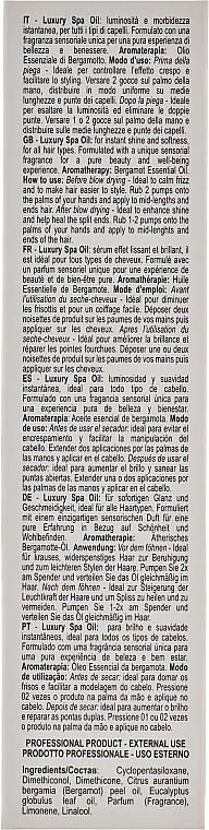 Olejek do włosów - 3DeLuXe Luxury Spa Oil — Zdjęcie N3