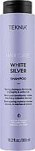 Szampon do włosów blond neutralizujący żółte tony - Lakmé Teknia White Silver Shampoo — Zdjęcie N2