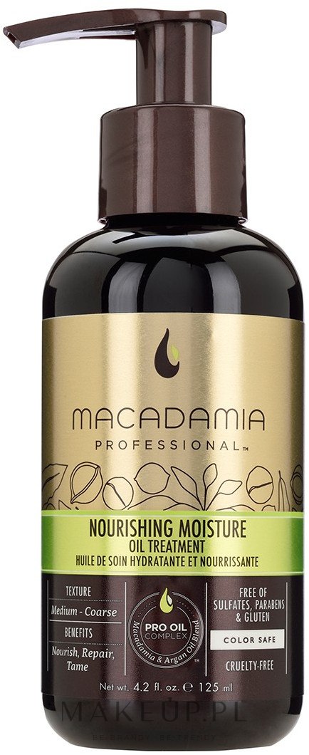 Nawilżający olejek odżywczy - Macadamia Professional Nourishing Moisture Treatment — Zdjęcie 125 ml