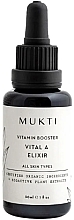 Witaminowy booster do twarzy Vital A - Mukti Organics Vitamin Booster Elixir — Zdjęcie N1