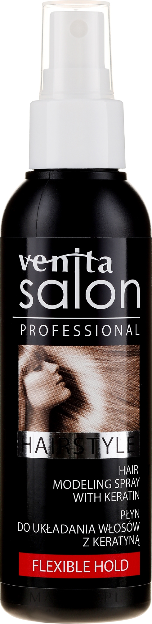 Płyn do układania włosów z keratyną - Venita Salon Professional — Zdjęcie 130 ml