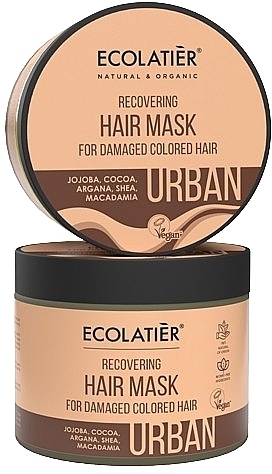 Regenerująca maska do włosów - Ecolatier Urban Recovering Hair Mask