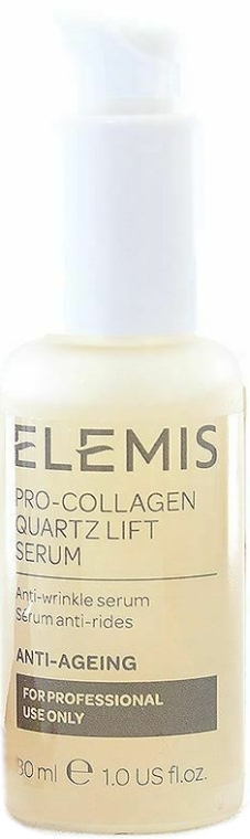 Serum przeciwzmarszczkowe z żeń-szeniem do twarzy - Elemis Pro-Collagen Quartz Lift Serum (Salon Size) — Zdjęcie N1