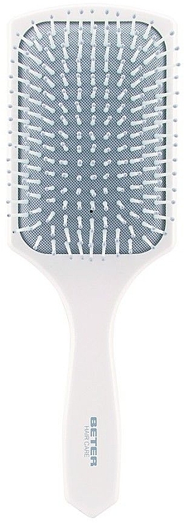 Szczotka do włosów, niebieska - Beter Cushion Brush Nylon — Zdjęcie N1