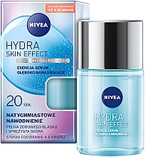 Esencja-serum do twarzy głęboko nawadniające - Nivea Hydra Skin Effect Essence-Serum Deeply Hydrating — Zdjęcie N1
