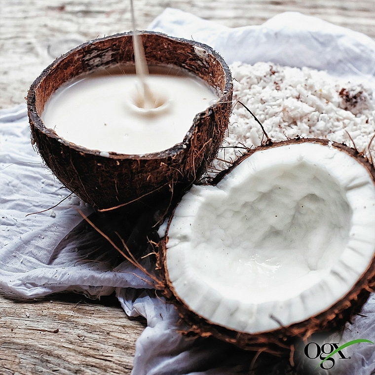 Odżywka do włosów z mleczkiem kokosowym - OGX Nourishing Coconut Milk Conditioner — Zdjęcie N6