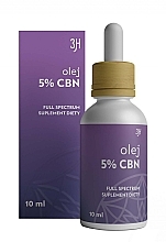 Kup Olej konopny 5% pełne spektrum - 3H CBN 5% Full Spectrum