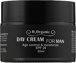 Krem do twarzy na dzień SPF20 - H2Organic Day Cream Age Control & Moisturize SPF20 — Zdjęcie N1