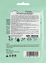 Ujędrniająca maska na twarz z nadrukiem pandy - Mond'Sub Panda Firming Face Mask — Zdjęcie N2