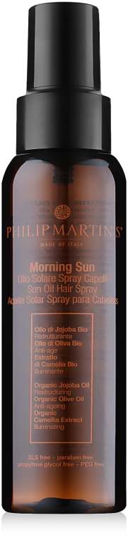Przeciwsłoneczny spray do włosów - Philip Martin's Morning Sun Hair Sun Spray — Zdjęcie N2
