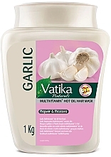 Maska do włosów z ekstraktem z czosnku - Dabur Vatika Naturals Multivitamin Garlic Hair Mask — Zdjęcie N2