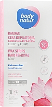 Kup Plastry woskowe do depilacji ciała - Body Natur Wax Strips for Body Sensitive Skin