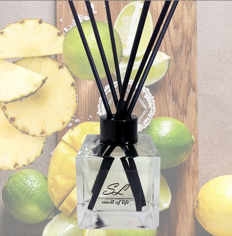 Dyfuzor zapachowy Limonka i mango - Smell Of Life Thai Lime & Mango Fragrance Diffuser — Zdjęcie N2
