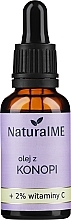 Olej konopny z 2% witaminą C do skóry problematycznej - NaturalME Hemp Oil — Zdjęcie N1