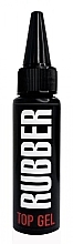 Top Coat pod lakier hybrydowy - Kodi Professional Rubber Top Gel (butelka) — Zdjęcie N1