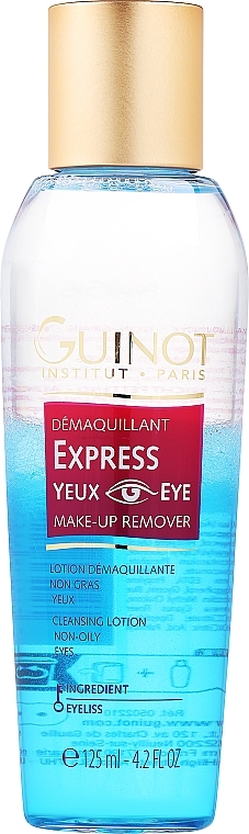Dwufazowy płyn micelarny do demakijażu oczu - Guinot Eye Make-up Remover — Zdjęcie N1