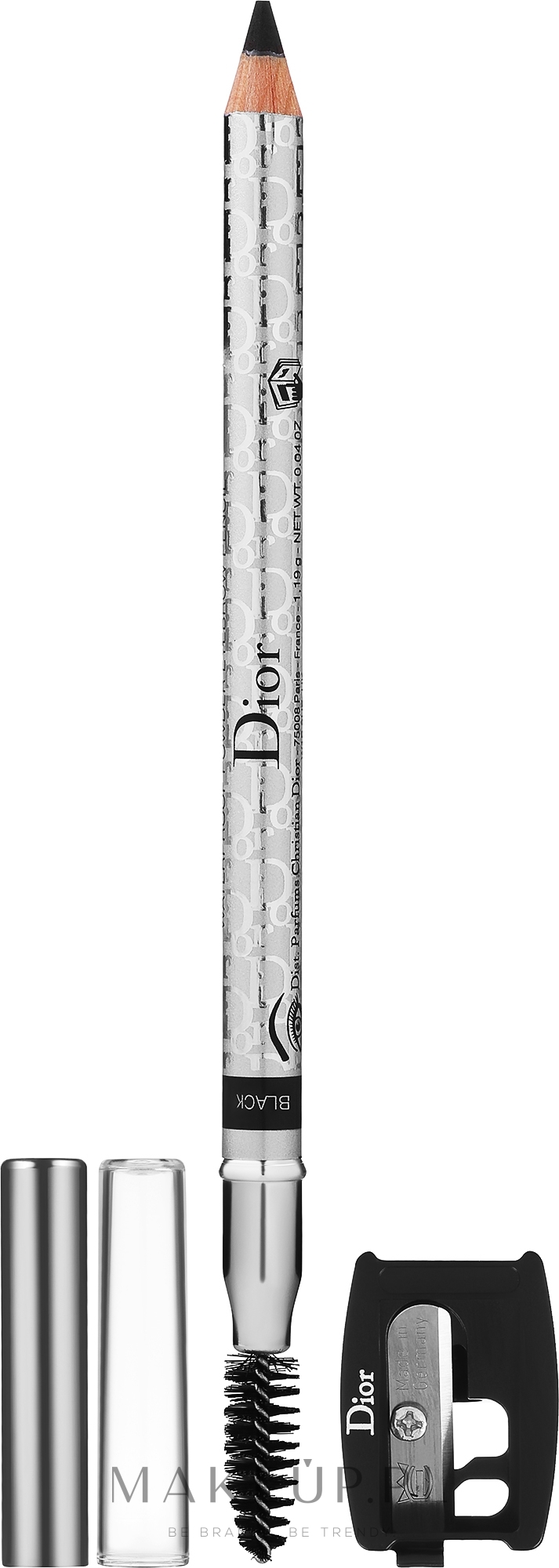 Kredka do brwi - Dior Diorshow Crayon Sourcils Poudre (z temperówką) — Zdjęcie 05 - Black