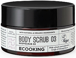 Kup Odżywczy scrub do ciała z solą sycylijską - Ecooking Body Scrub 03