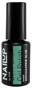 Lakier żelowy do paznokci - SNB Professional Nail UP Gel Polish — Zdjęcie Aquamarine Blue