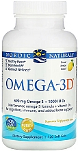 Kup Suplement diety o smakuj cytrynowym, Omega + Witamina D3 - Nordic Naturals Omega 3D