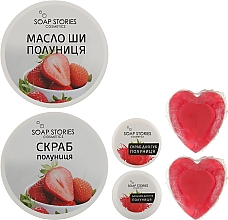 Kup Zestaw - Soap Stories Cosmetics (b/butter 100 g + b/scrub 200 g + lip/scrub 25 g + lip/balm 10 g + soap 2 x 120 g)