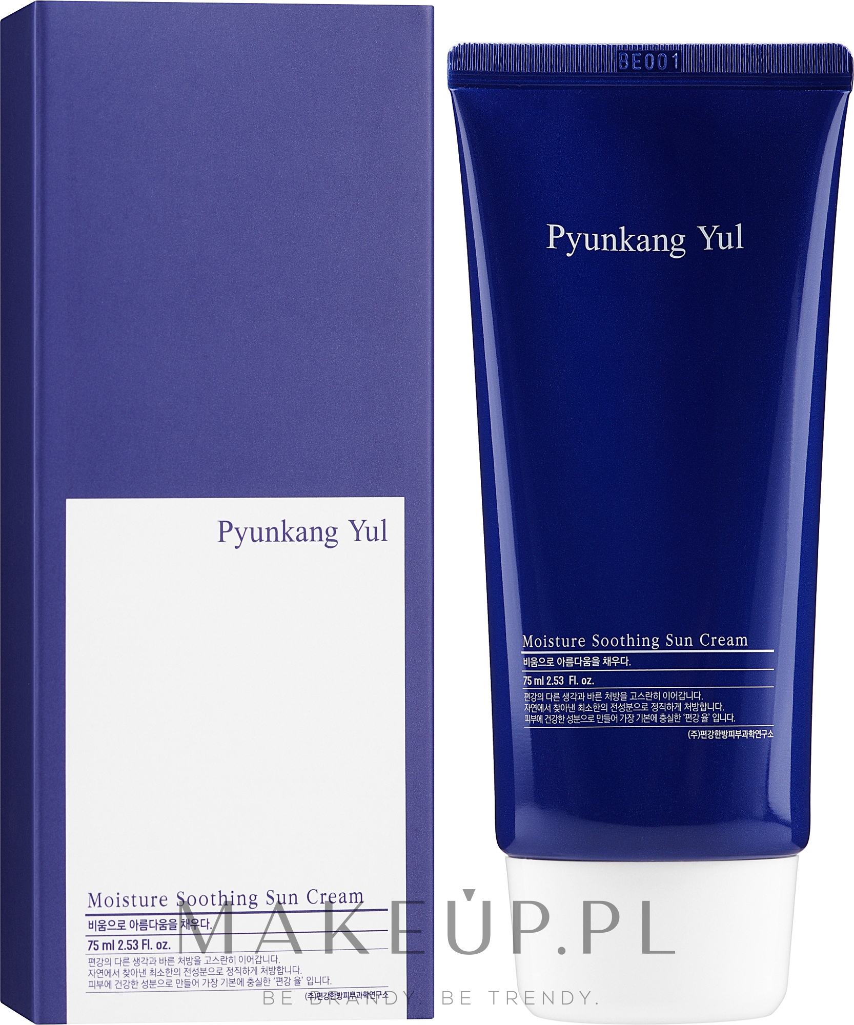 Krem przeciwsłoneczny do twarzy - Pyunkang Yul Moisture Soothing Sun Cream SPF50 PA++++ — Zdjęcie 75 ml