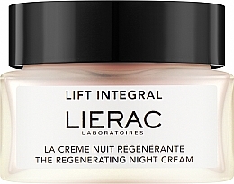 Regenerujący krem ​​do twarzy na noc - Lierac Lift Integral The Regenerating Night Cream — Zdjęcie N1