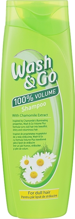 Szampon z ekstraktem z rumianku do włosów matowych - Wash&Go — Zdjęcie N1
