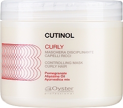 Maska do włosów kręconych z hydrolizowaną keratyną - Oyster Cosmetics Cutinol Curly Mask — Zdjęcie N3