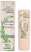 Kup Wegański balsam do ust Borówka - Vegan Natural Lip Balm For Vegan Blueberry