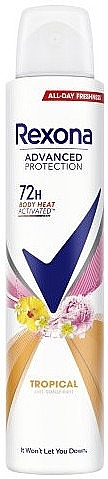 Dezodorant w sprayu Tropical 72h - Rexona Advanced Protection — Zdjęcie N1