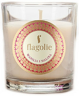Świeca zapachowa Wanilia i malina - Flagolie Fragranced Candle Vanilla And Raspberry — Zdjęcie N1