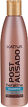 PRZECENA! Zestaw - Kativa Straightening Post Treatment Keratin (shm 250 ml + cond 250 ml + mask 250 ml) * — Zdjęcie N2
