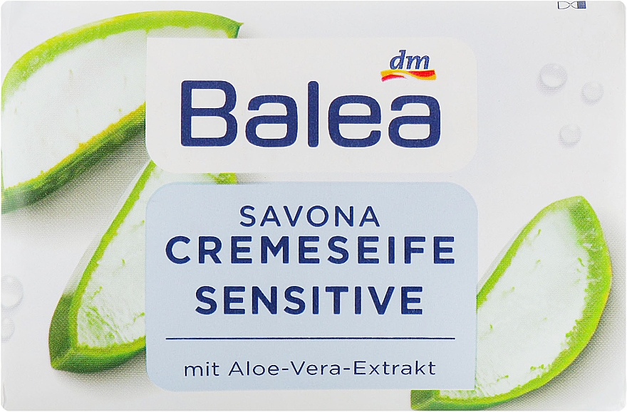 Kremowe mydło toaletowe z aloesem - Balea Creme Seife Sensitive