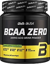 Kup Kompleks aminokwasów w proszku Zielone Jabłko - BioTechUSA BCAA Zero Green Apple Amino Acid Drink Powder 