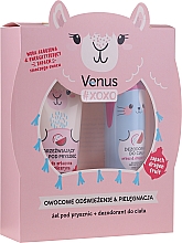 Kup Zestaw - Venus #Xoxo Fruit Refreshment & Care Set (sh/gel 250 ml + deo/spray 150 ml)