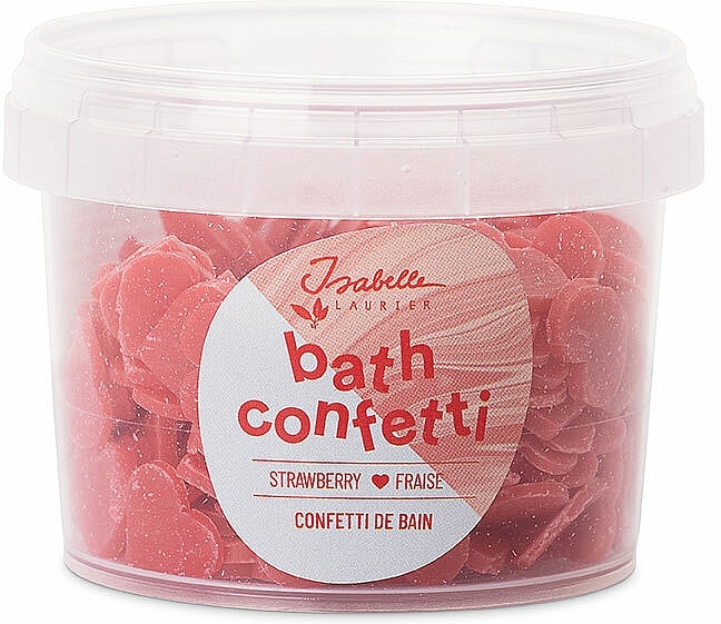 Czerwone konfetti do kąpieli Strawberry - Isabelle Laurier Bath Confetti — Zdjęcie N1