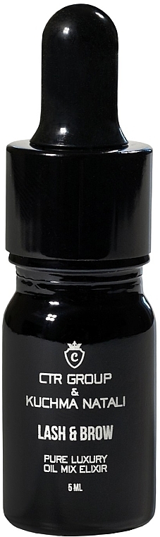 Olejek do pielęgnacji brwi i rzęs - CTR Pure Luxury Oil Mix Elixir