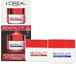 Zestaw - L'Oreal Paris Revitalift Classic Duopack (d/cr/50ml + n/cr/50ml) — Zdjęcie N3