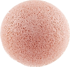 Gąbka do twarzy Konjac z różową glinką premium - The Konjac Sponge Co French Pink Clay Face Puff — Zdjęcie N1