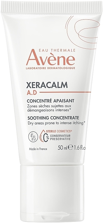 Bezzapachowy kojący koncentrat do twarzy i ciała - Avène XeraCalm Soothing Concentrate — Zdjęcie N1